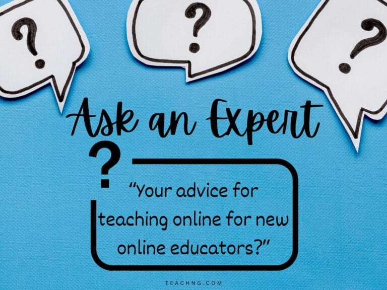 Ask an Expert: Tips on teaching online for new online educators